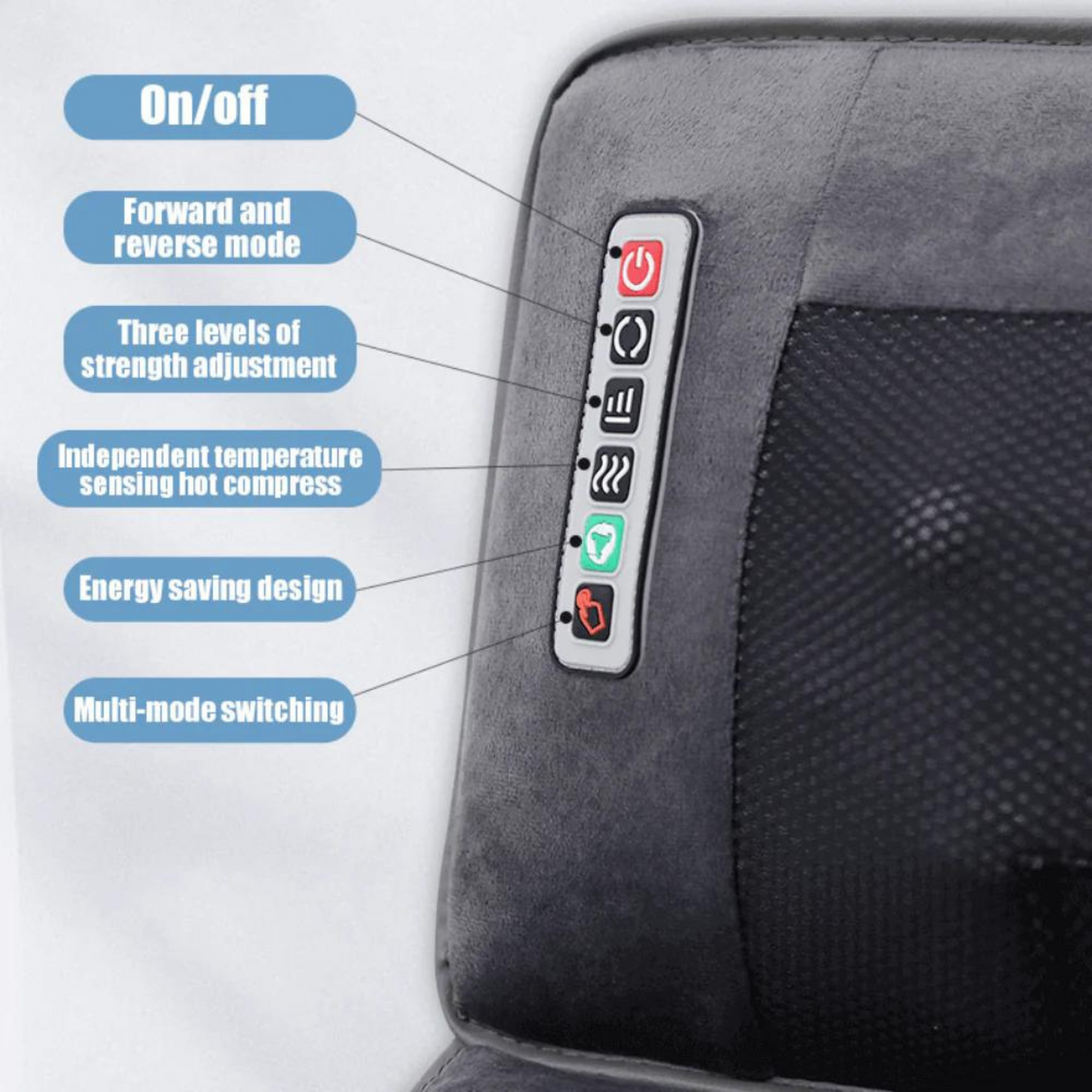 MASSAGEMAT® Vibration and Shiatsu Massage