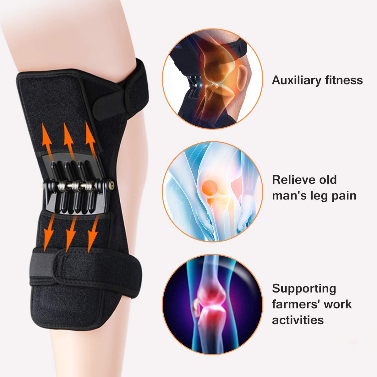 Knee Brace Support - Adjustable Knee Support For Women & Men