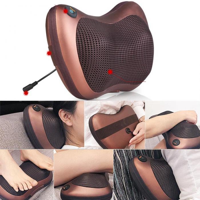 Relaxation Massage Pillow - Shiatsu Multifunctional Massage Cushion